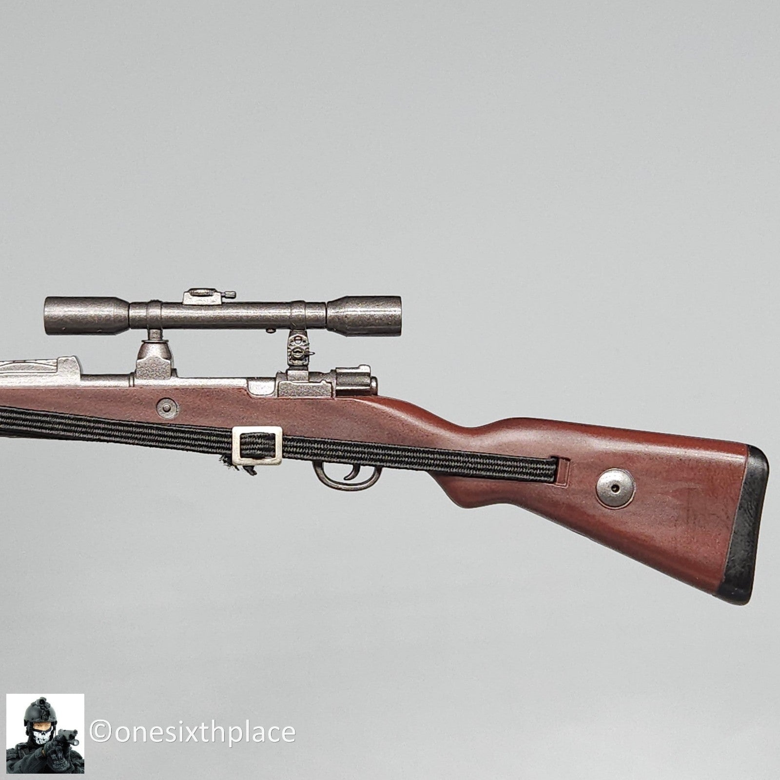 1:6 Dragon WWII German Major Kater 98K Sniper Rifle w/ Scope for 12" Figures