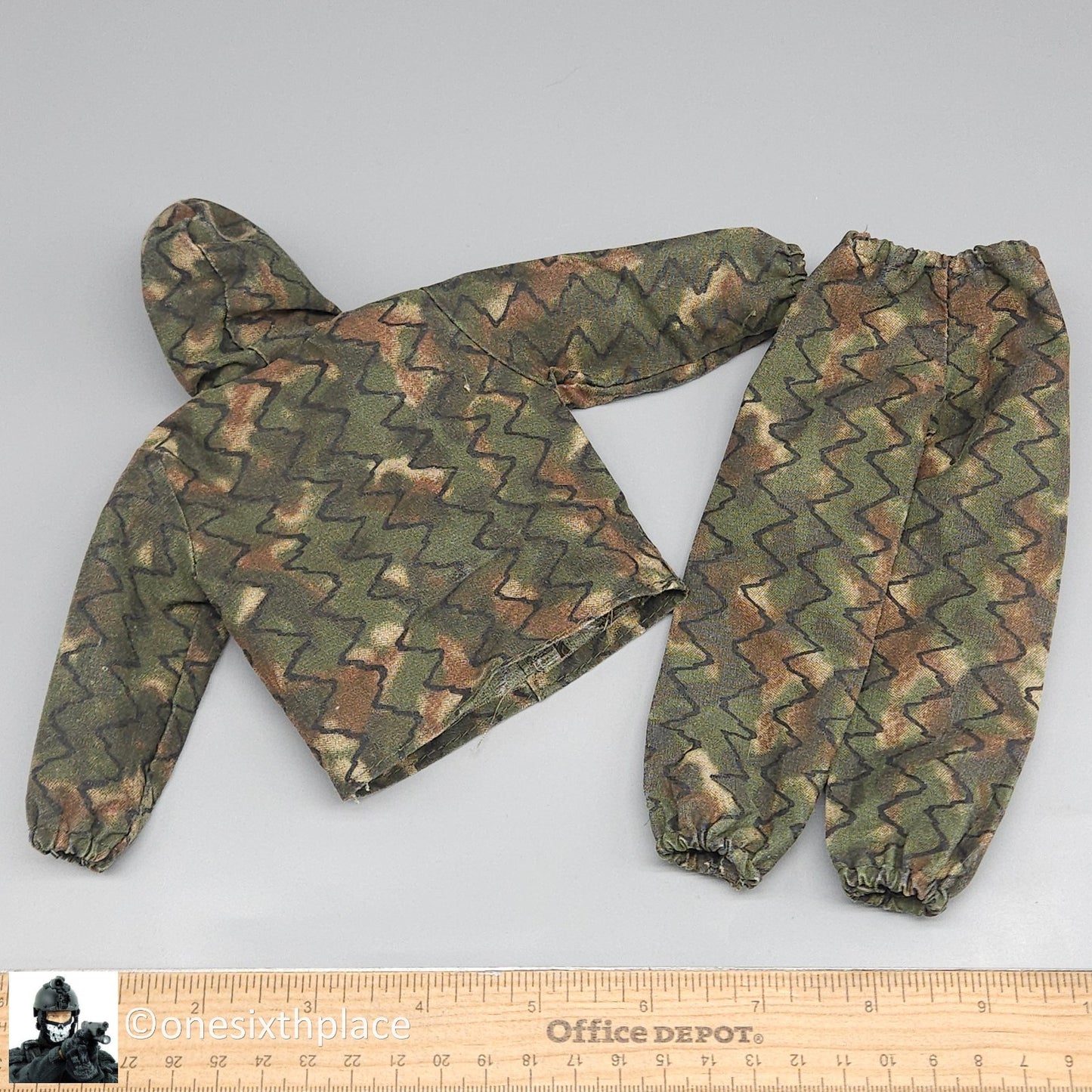 1:6 scale Hasbro GI Joe Sniper Camouflage Uniform for 12" Figures USMC