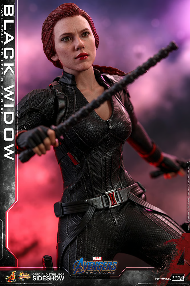 1:6 scale Hot Toys Avengers Endgame Black Widow Batons Set for 12" Figures