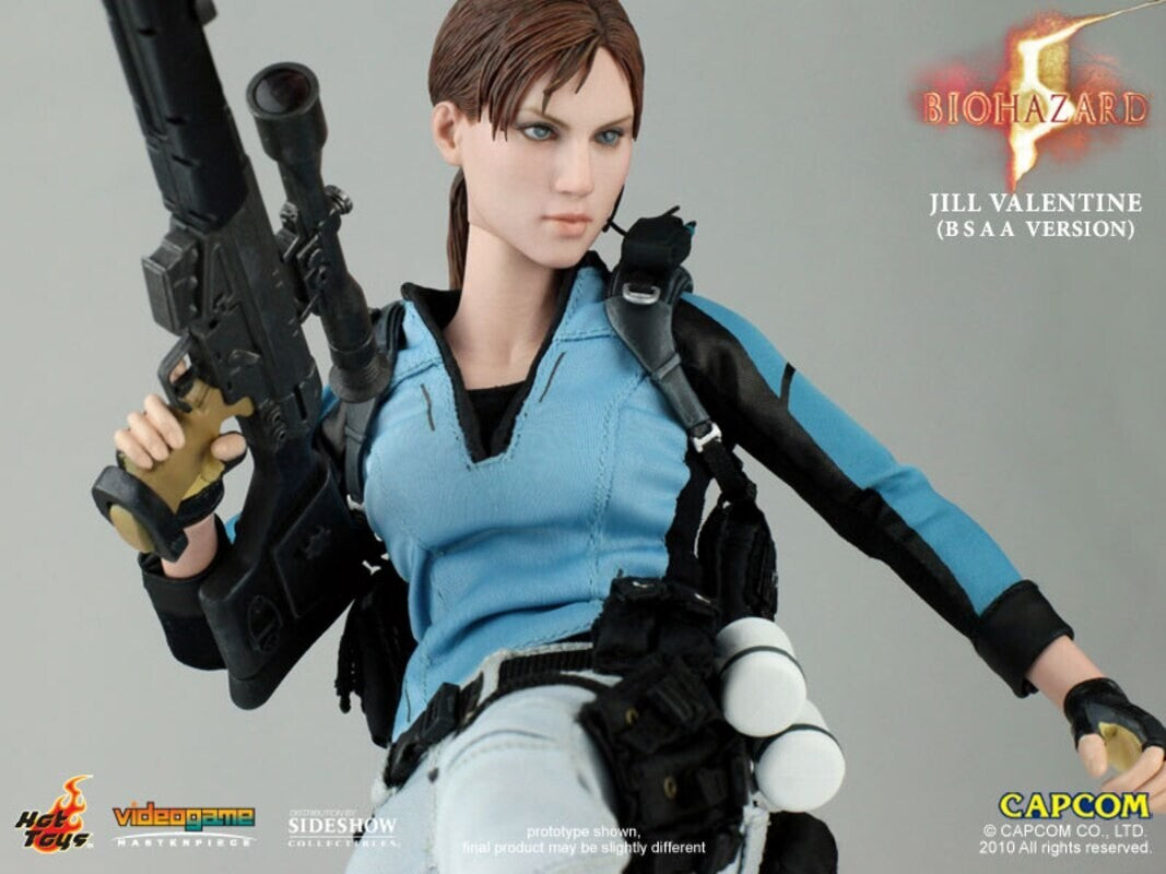 1:6 Hot Toys Jill Valentine HK PSG1 Sniper Rifle for 12" Figures