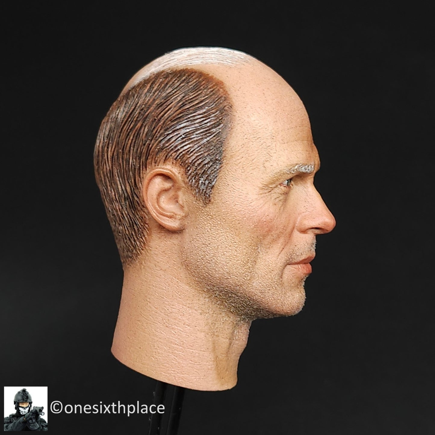 1:6 DiD WWII German Major Konig Ed Harris Male Head Sculpt for 12" Figures