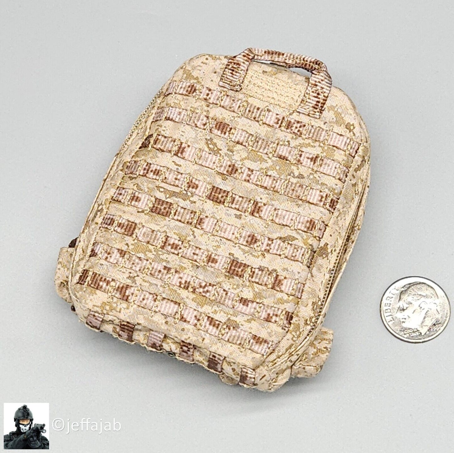 1:6 Easy & Simple Surveillance Team Chief AOR1 2670B Slim Medic Backpack