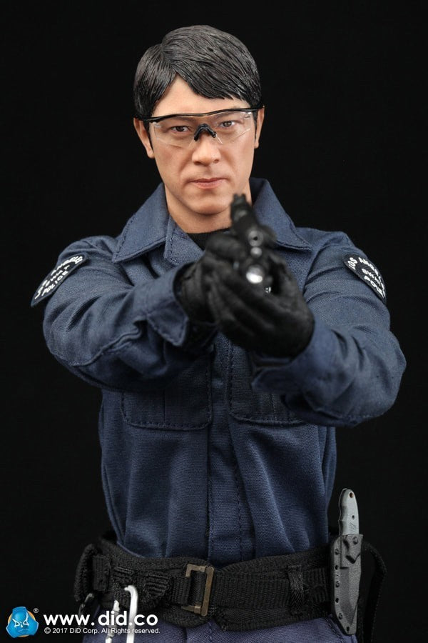1:6 scale DiD LAPT SWAT Takeshi Blue BDU Tactical Uniform for 12" Figures