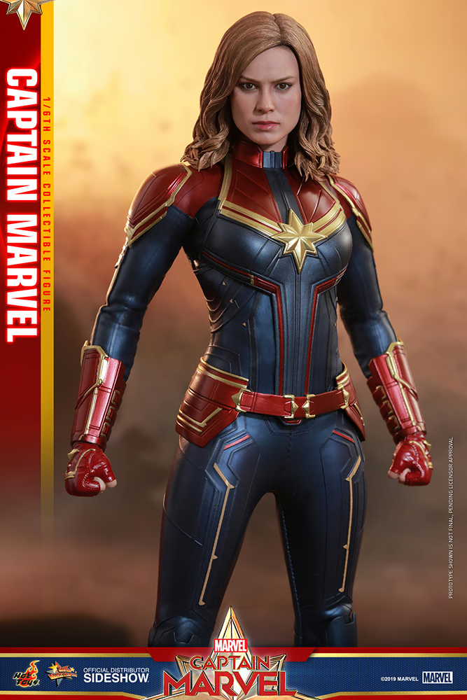 1:6 scale Hot Toys Captain Marvel Instructions Sheet for 12" Figures