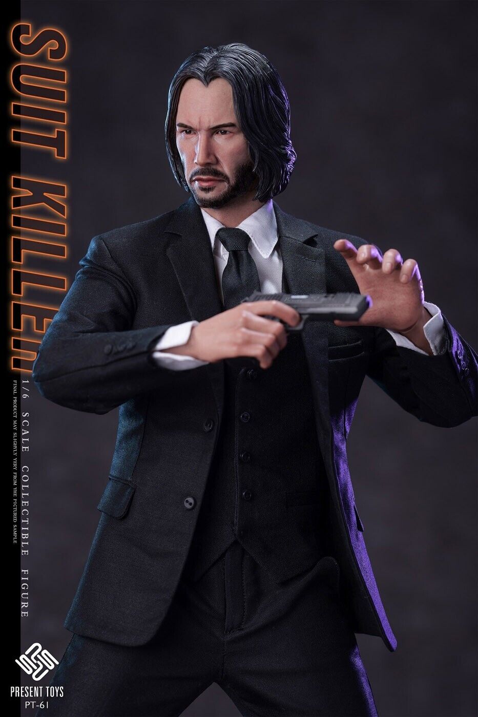1:6 Present Toys Suit Killer 12" Action Figure John Wick