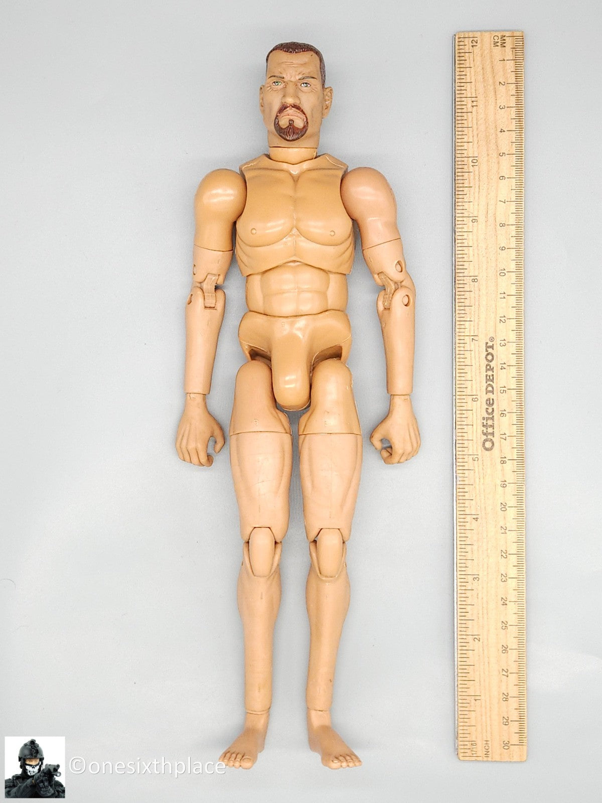 1:6 scale Ultimate Soldier Vietnam SEAL M60 Gunner Male Nude Body 12" Figure