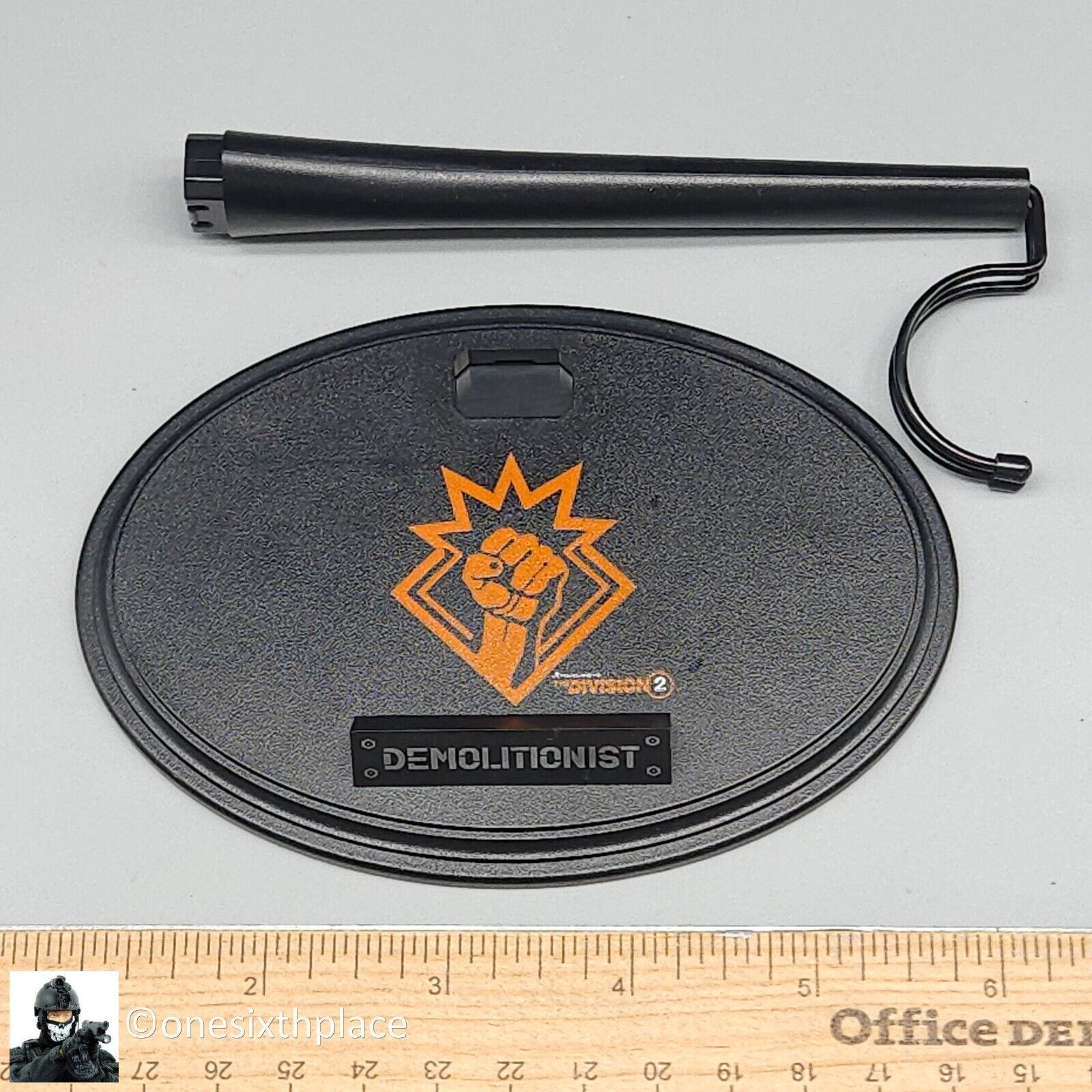 1:6 Soldier Story The Division 2 Agent Heather Ward Display Stand Base