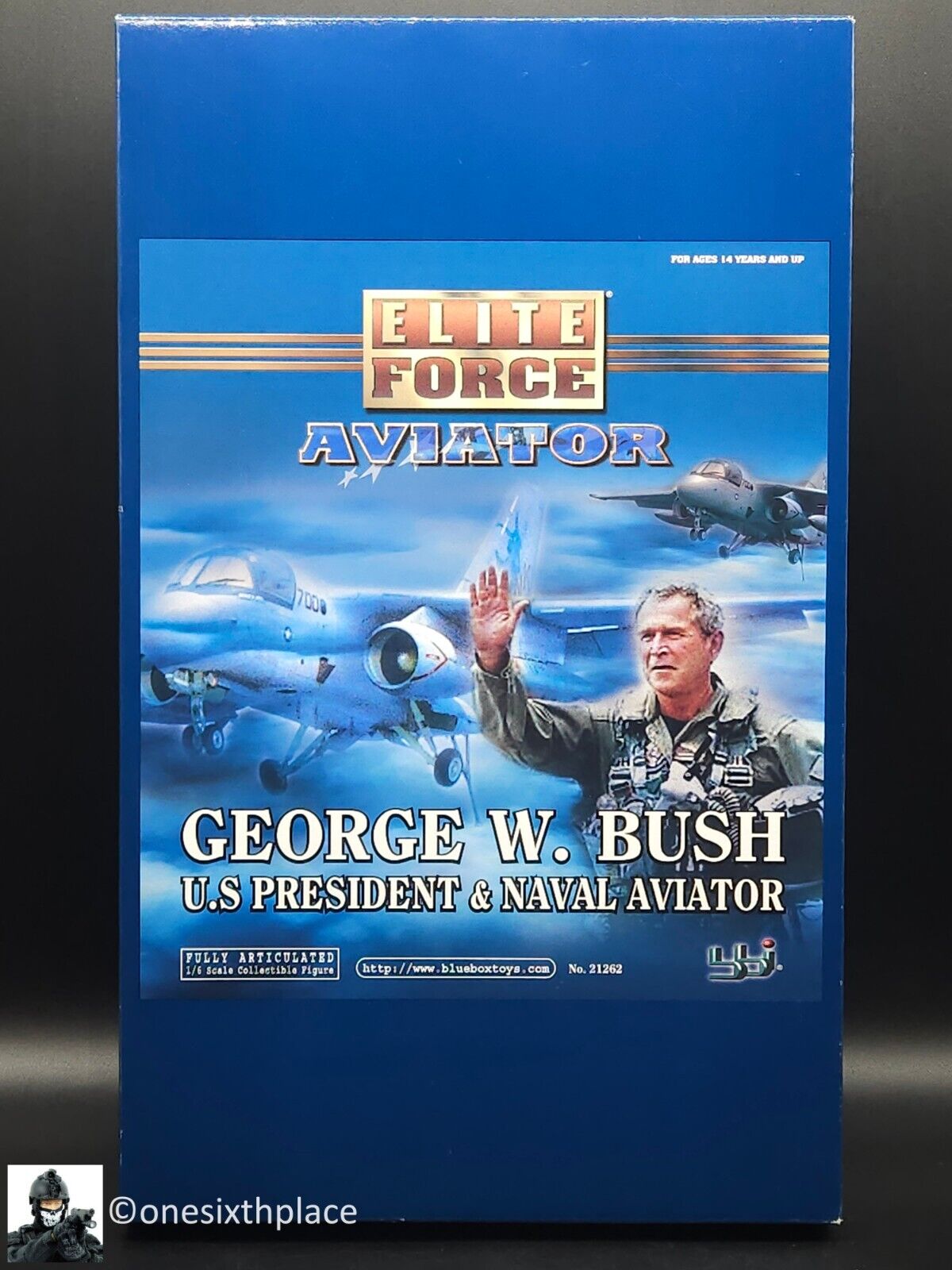 1:6 scale BBI Elite Force Aviator President George W. Bush 12" Action Figure