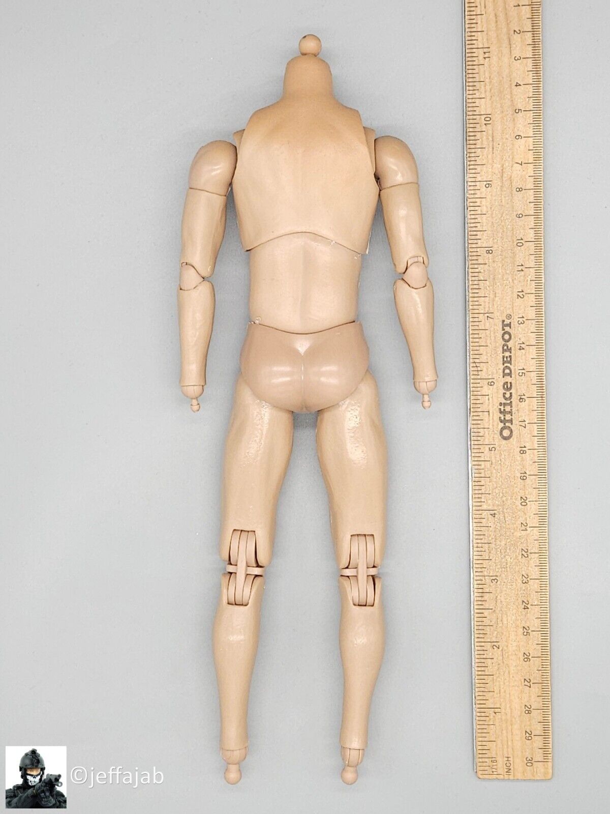 1:6 KSToys Doomsday Guardian Male Nude Body for 12" Figures