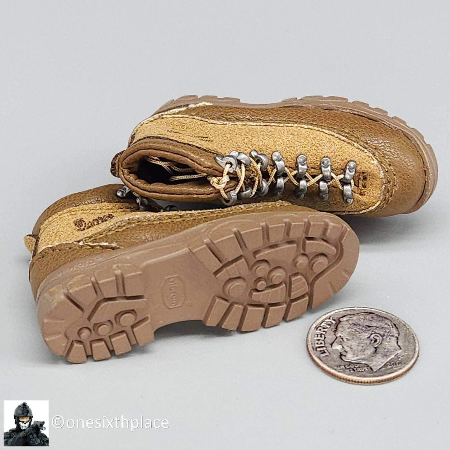 1:6 scale Easy & Simple PMC Weapon Specialist Danner Boots for 12" Figures