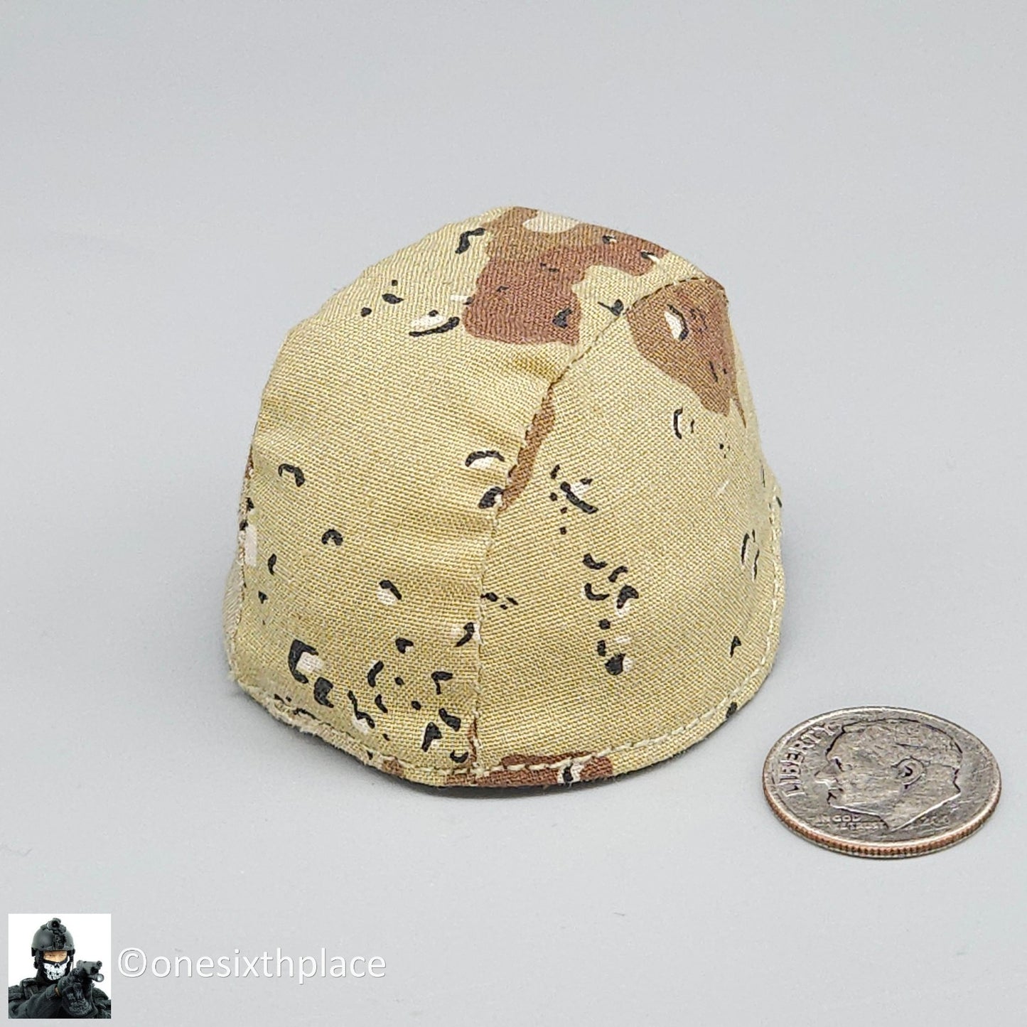 1:6 Dragon 6 Color Desert Camo PASGT Helmet for 12" Figures