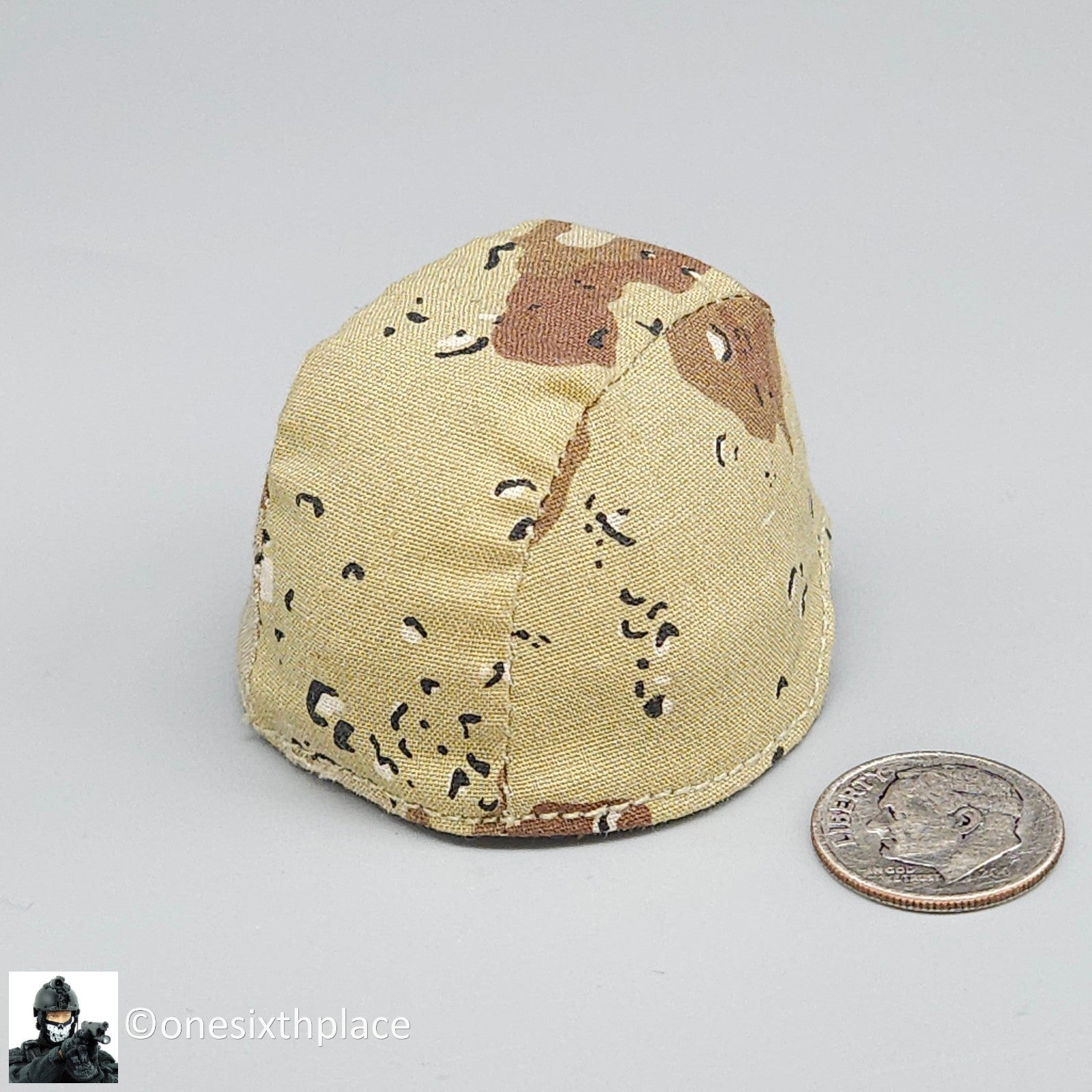 1:6 Dragon 6 Color Desert Camo PASGT Helmet for 12" Figures
