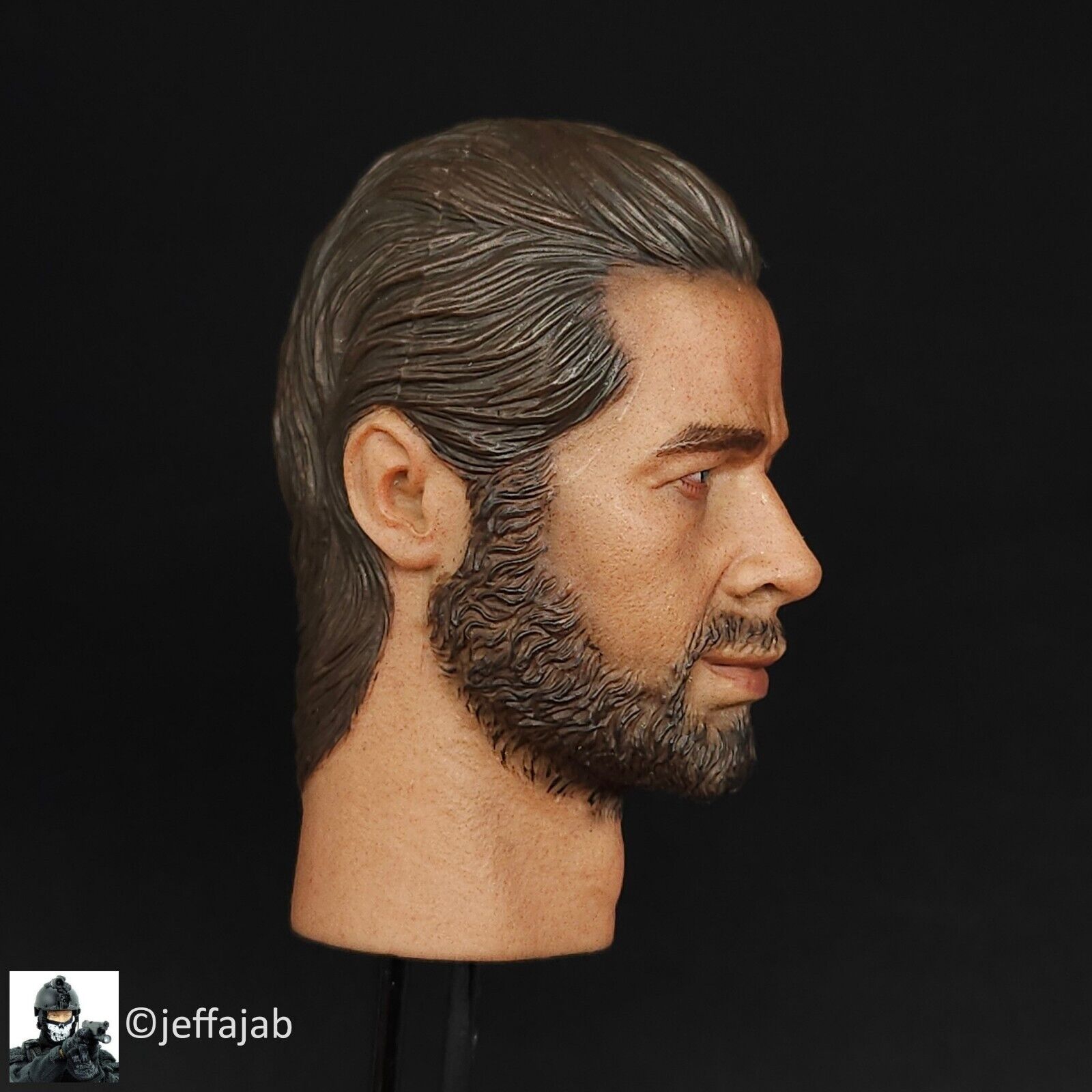 1:6 scale CooModel Herald of Knights Teutonic Male Head Sculpt for 12" Figures