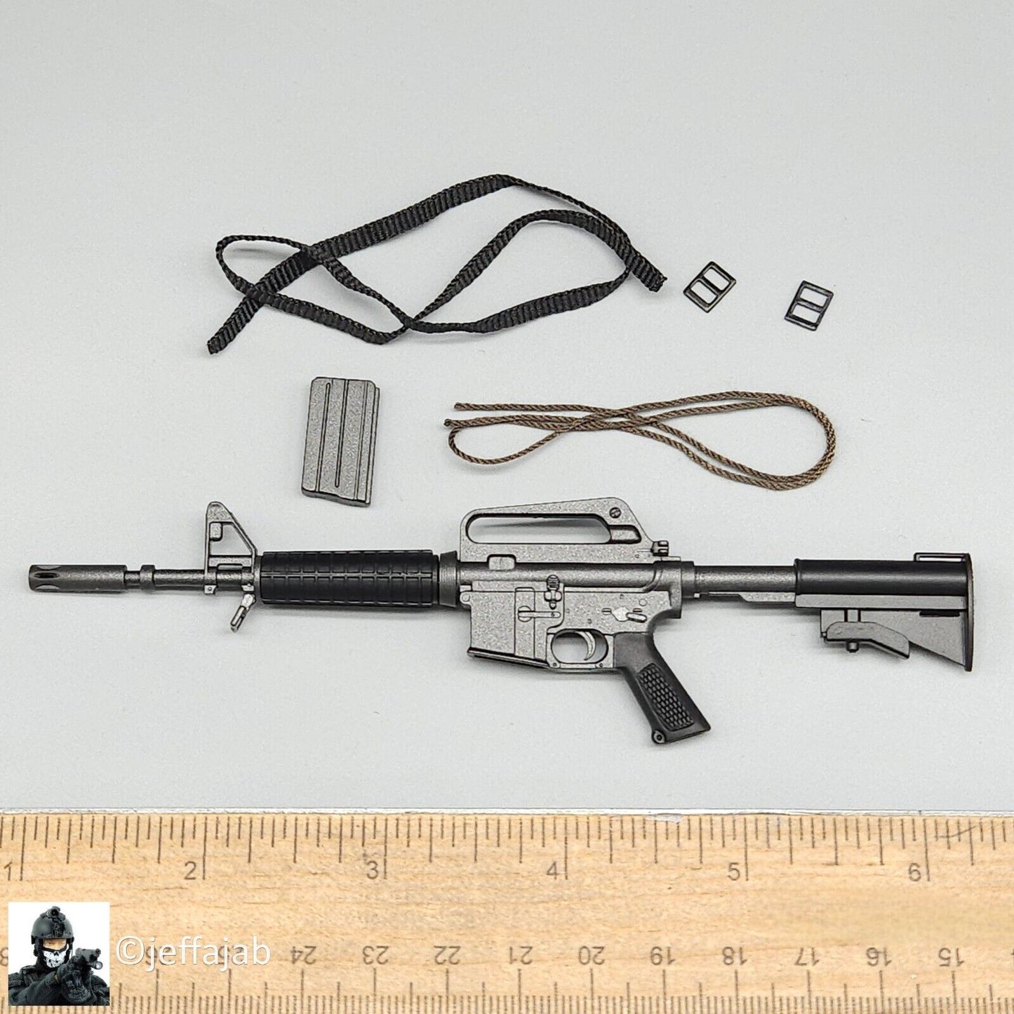 1:6 scale Ujindou Vietnam MACV-SOG Cross-Border Operation XM177E2 Carbine Rifle