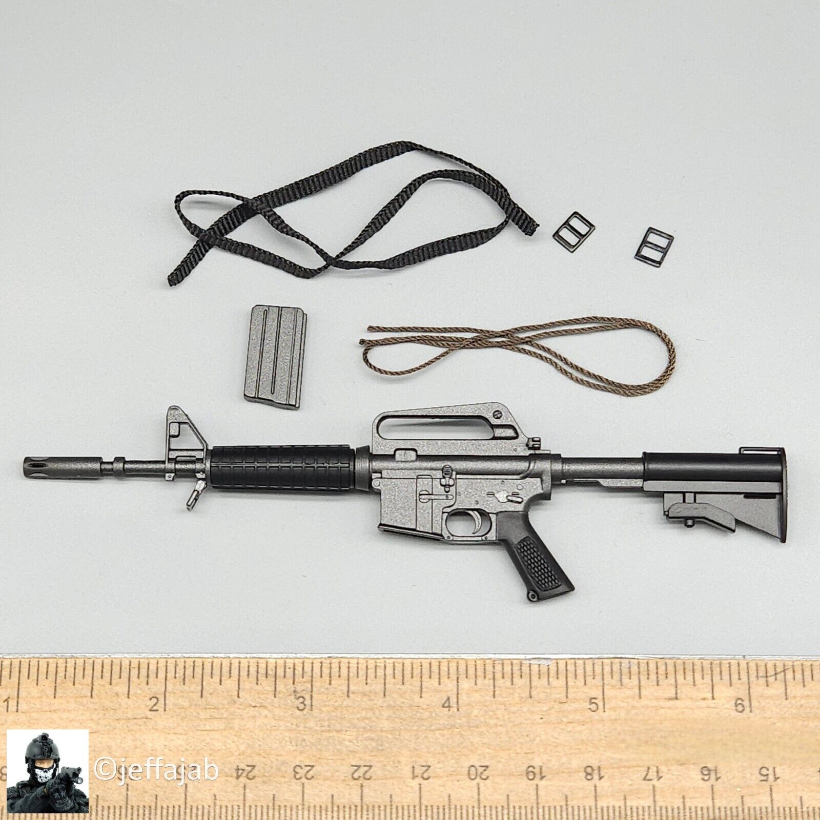 1:6 scale Ujindou Vietnam MACV-SOG Cross-Border Operation XM177E2 Carbine Rifle