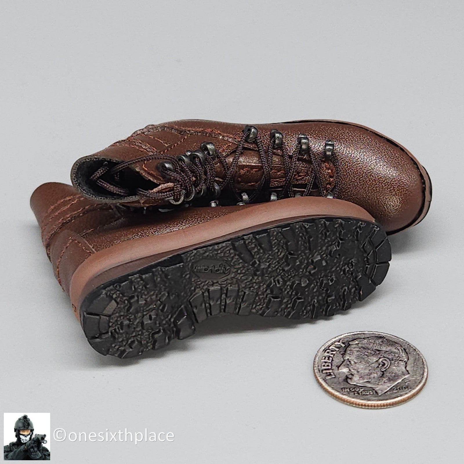 1:6 scale Easy & Simple British Army Brigade of Gurkhas Altberg Defender Boots