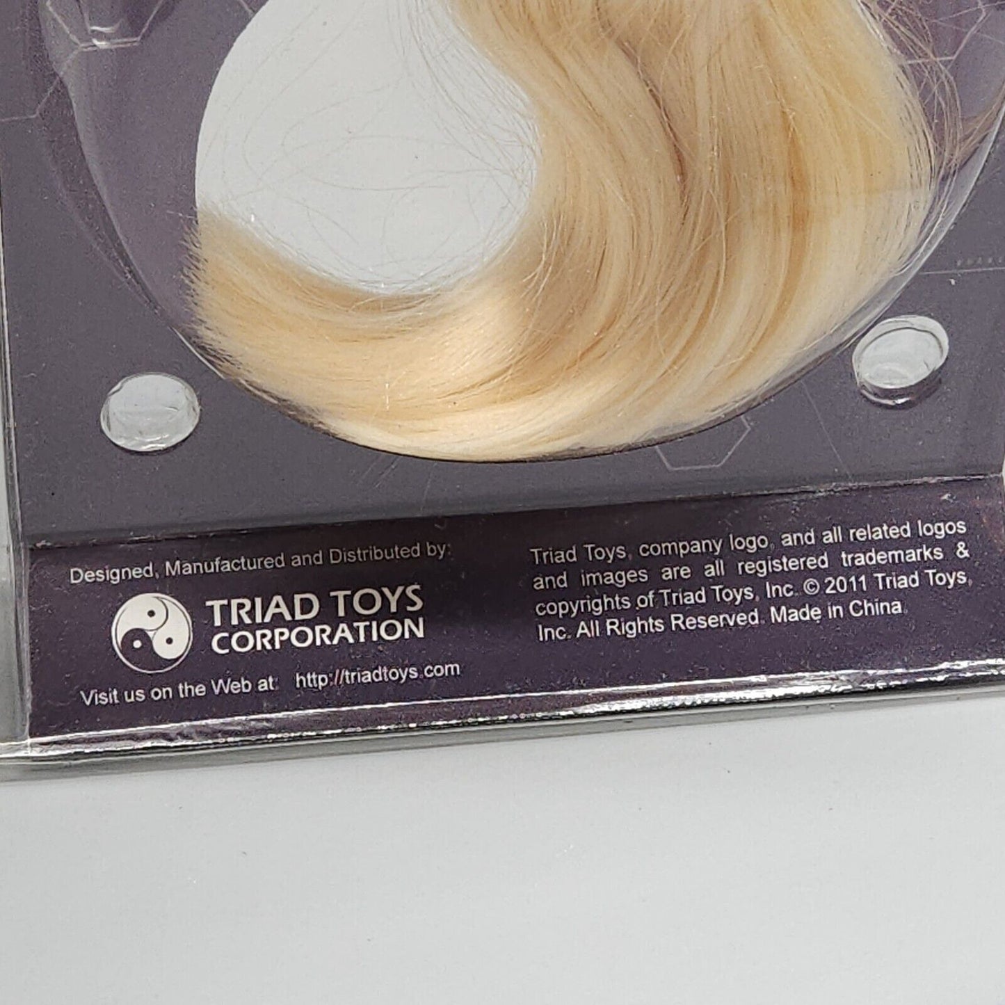 1:6 Triad Toys Female Head Sculpt Series 3 Claire Blond Hair for 12" Figures