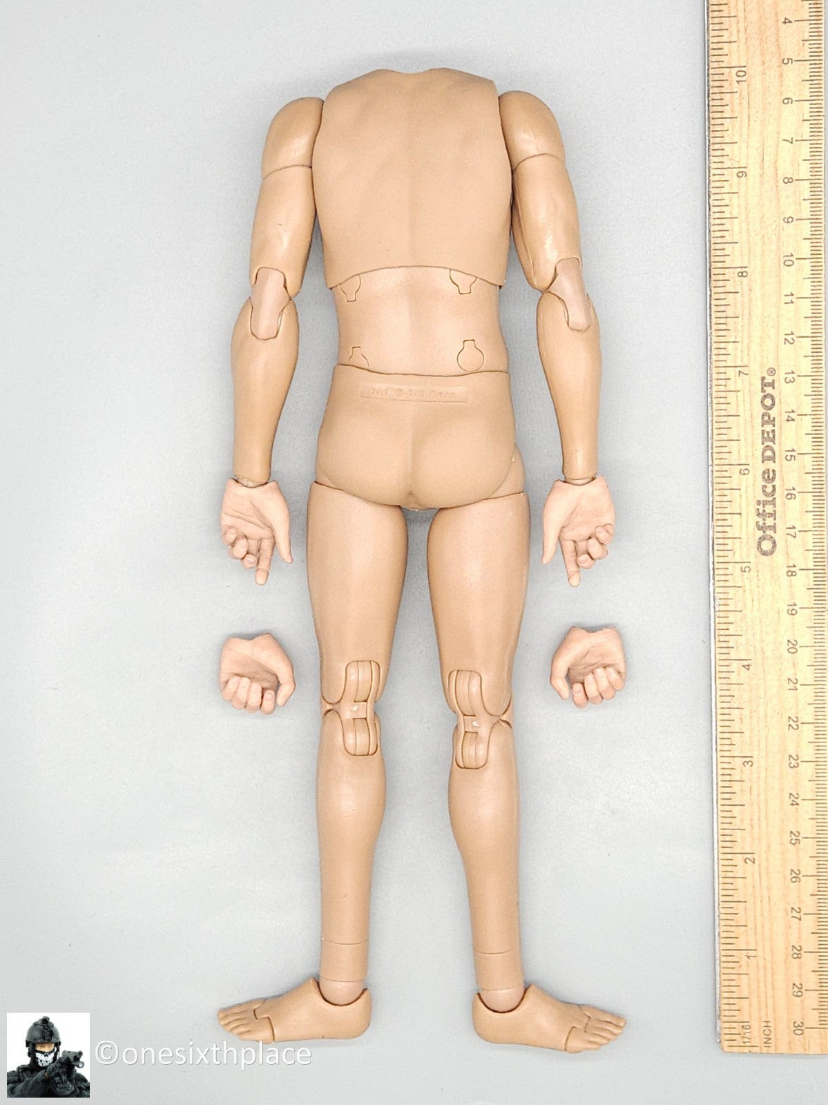 1:6 DID US Navy F-14 Pilot Tom & Nick Male Slim Tall Body for 12" Figures