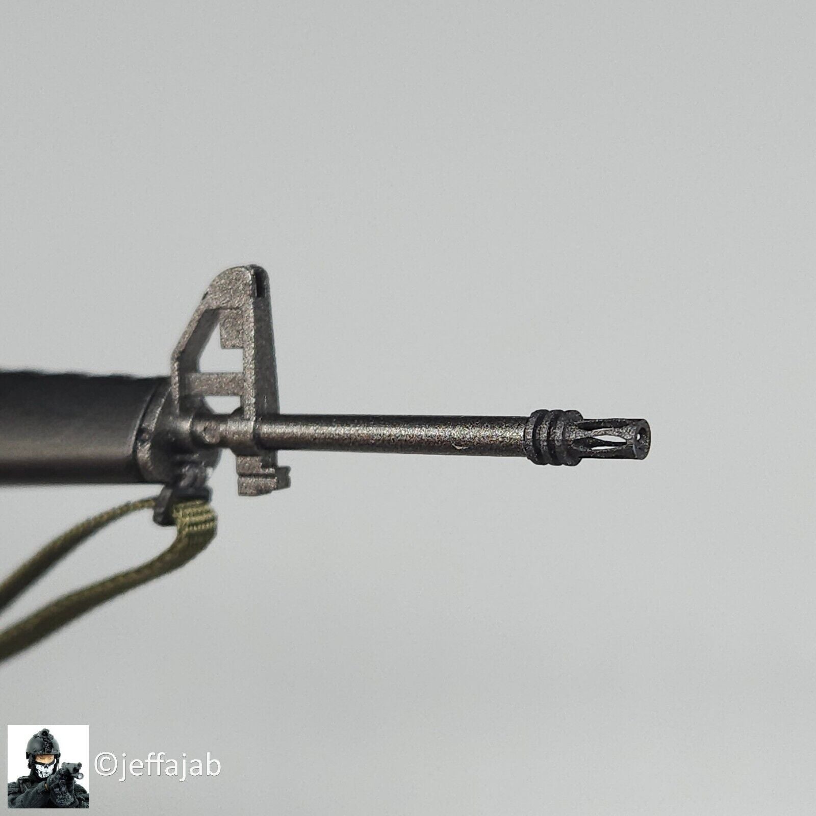 1:6 scale QO Toys Vietnam 101st Airborne Hamburger Hill M16 Rifle w/ Sling