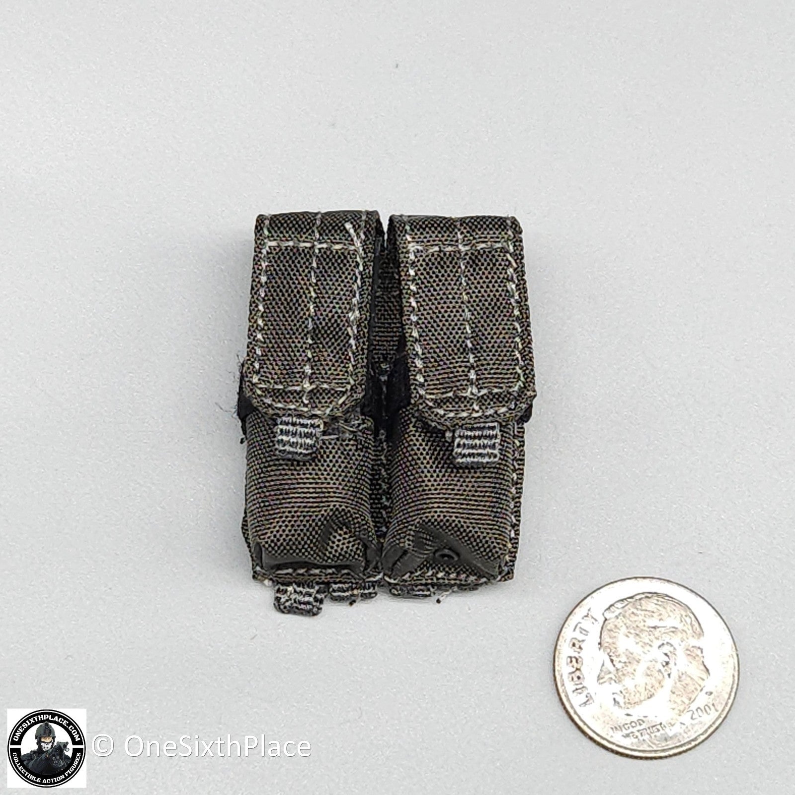 1:6 scale Easy & Simple ZERT Juggernaut Sully Gray 2-Cell M4 Ammo Pouch