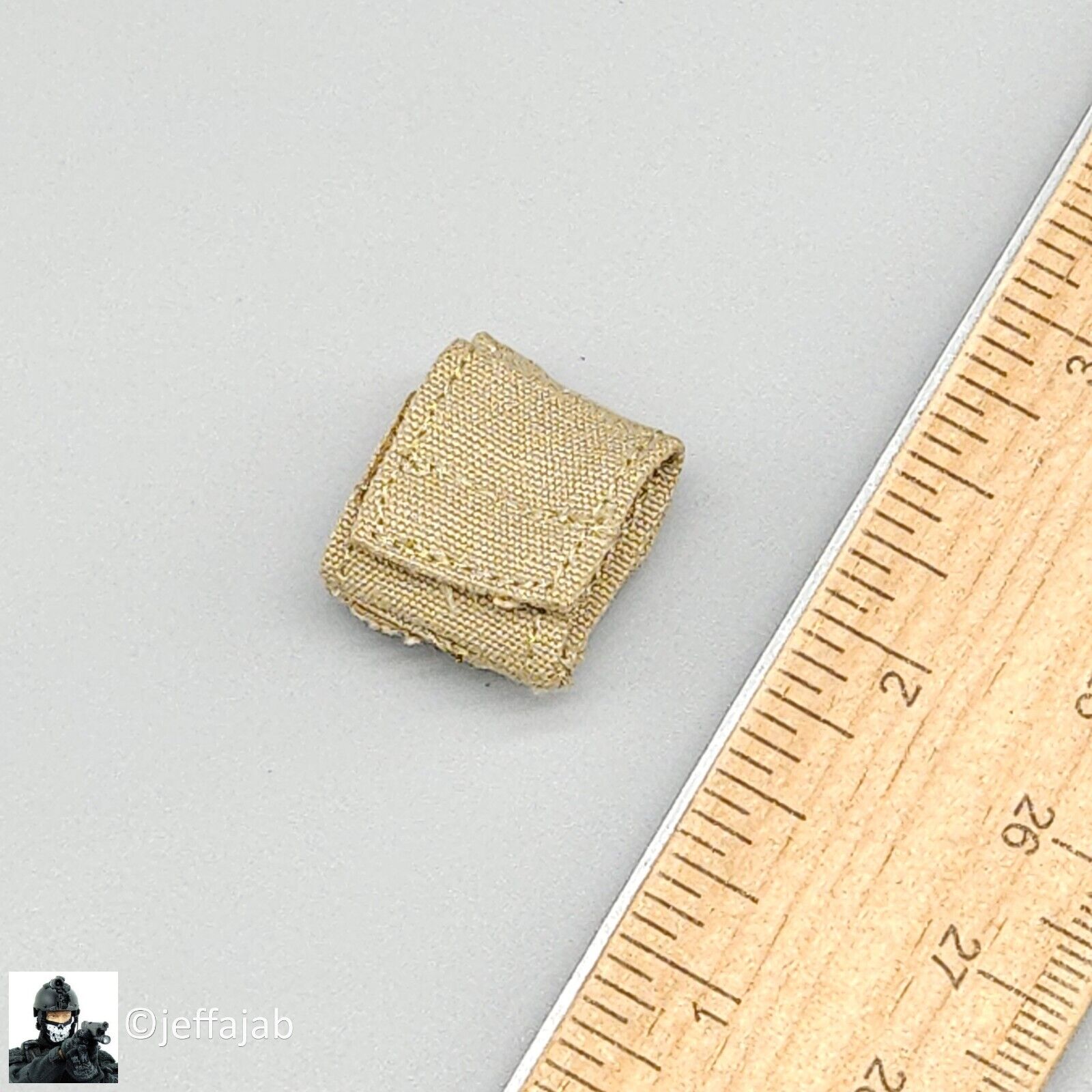 1:6 scale DiD WWII Sergeant Horvath M1 Ammo Mag Pouch for 12" Figures