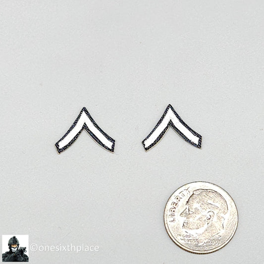 1:6 DiD WWII US 2nd Ranger Sniper Jackson Rank Patches for 12" Figures