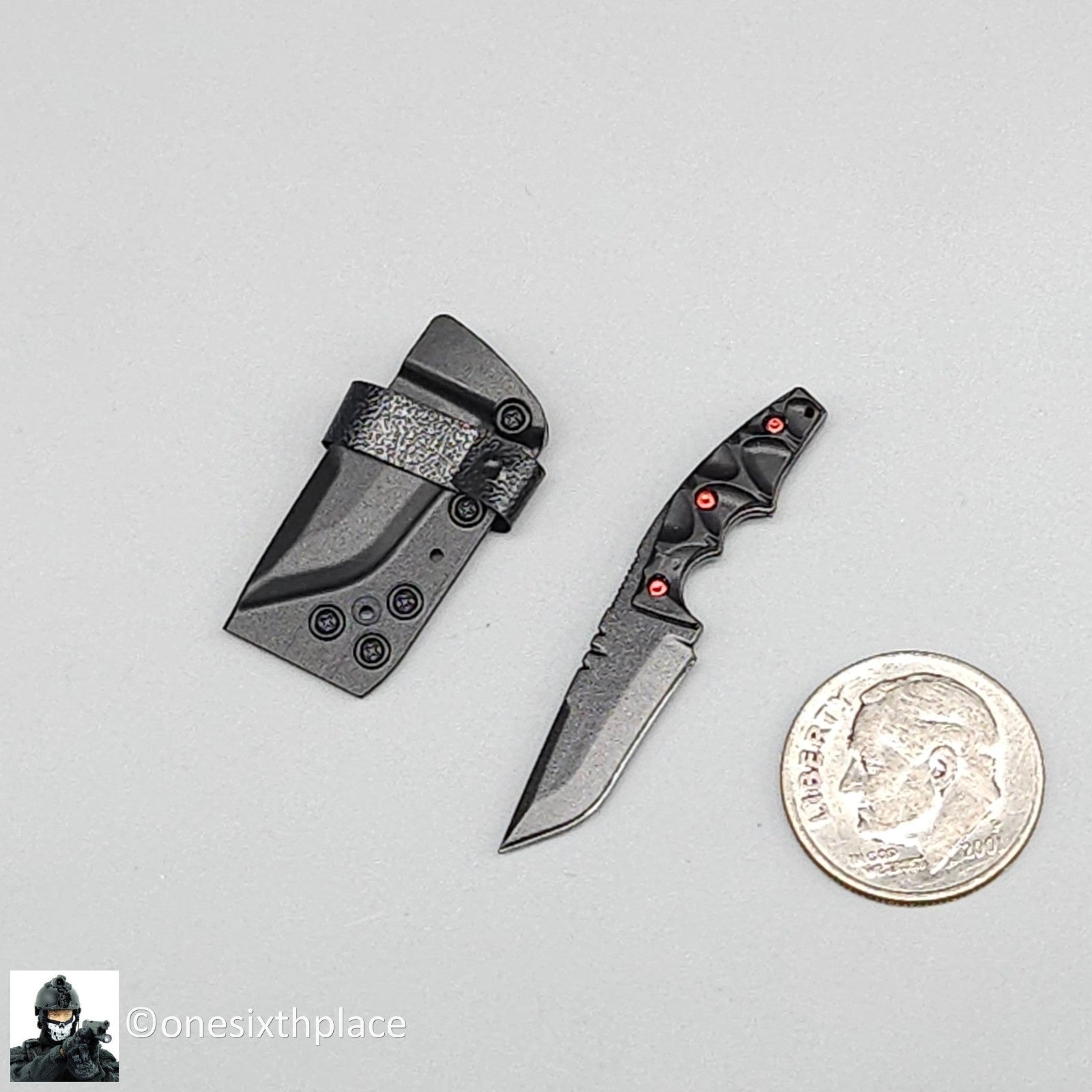 1:1 scale Easy & Simple ZERT Super Death Squad One Way Ticket Knife & Sheath