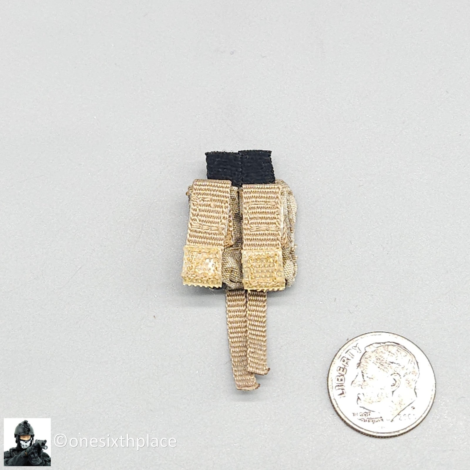 1:6 Soldier Story AOR1 Camo Pistol Mag Pouch for 12" Figures