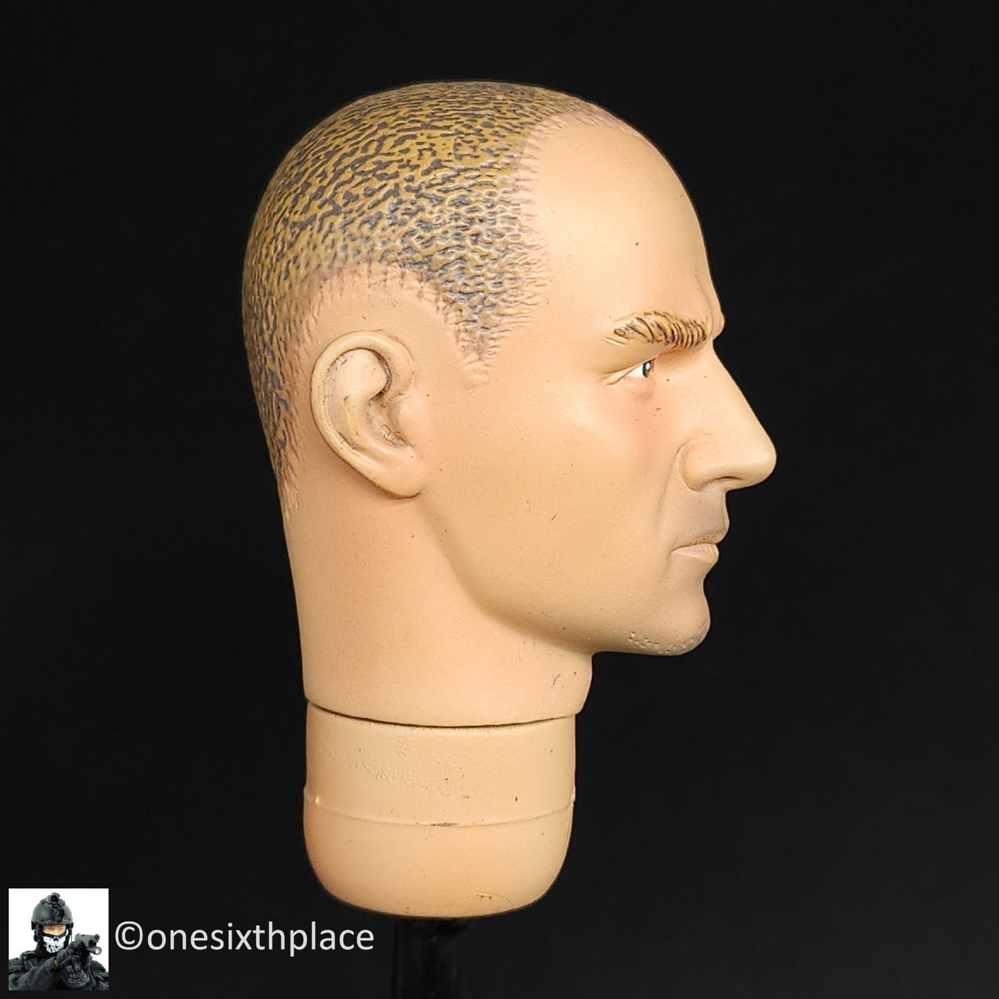 1:6 scale BBI G1 Male Head Sculpt w/ Neck #2 for 12" Figures