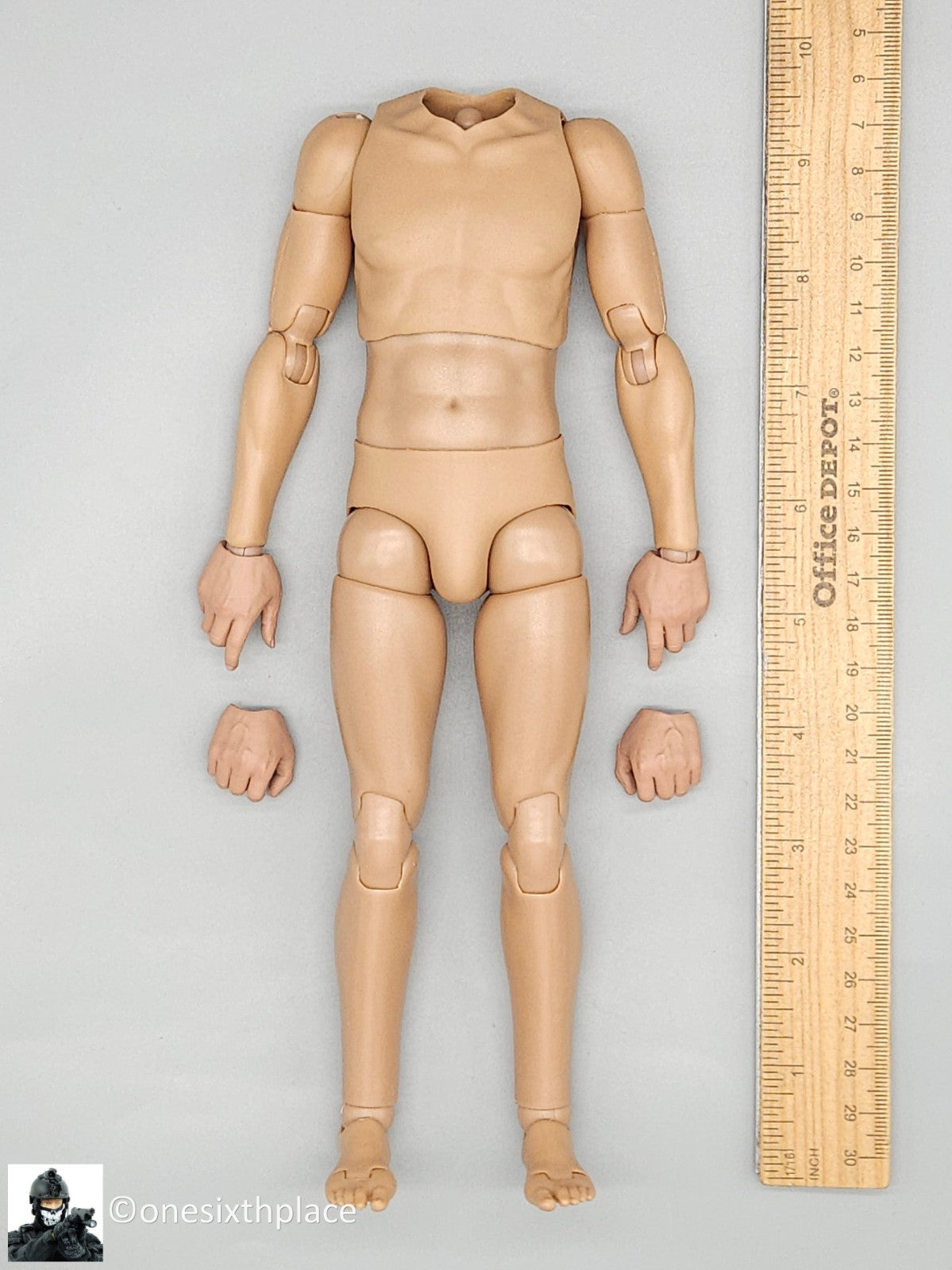 1:6 Scale DiD WWII US 2nd Ranger Battalion Medic Wade Male Slim Short Body