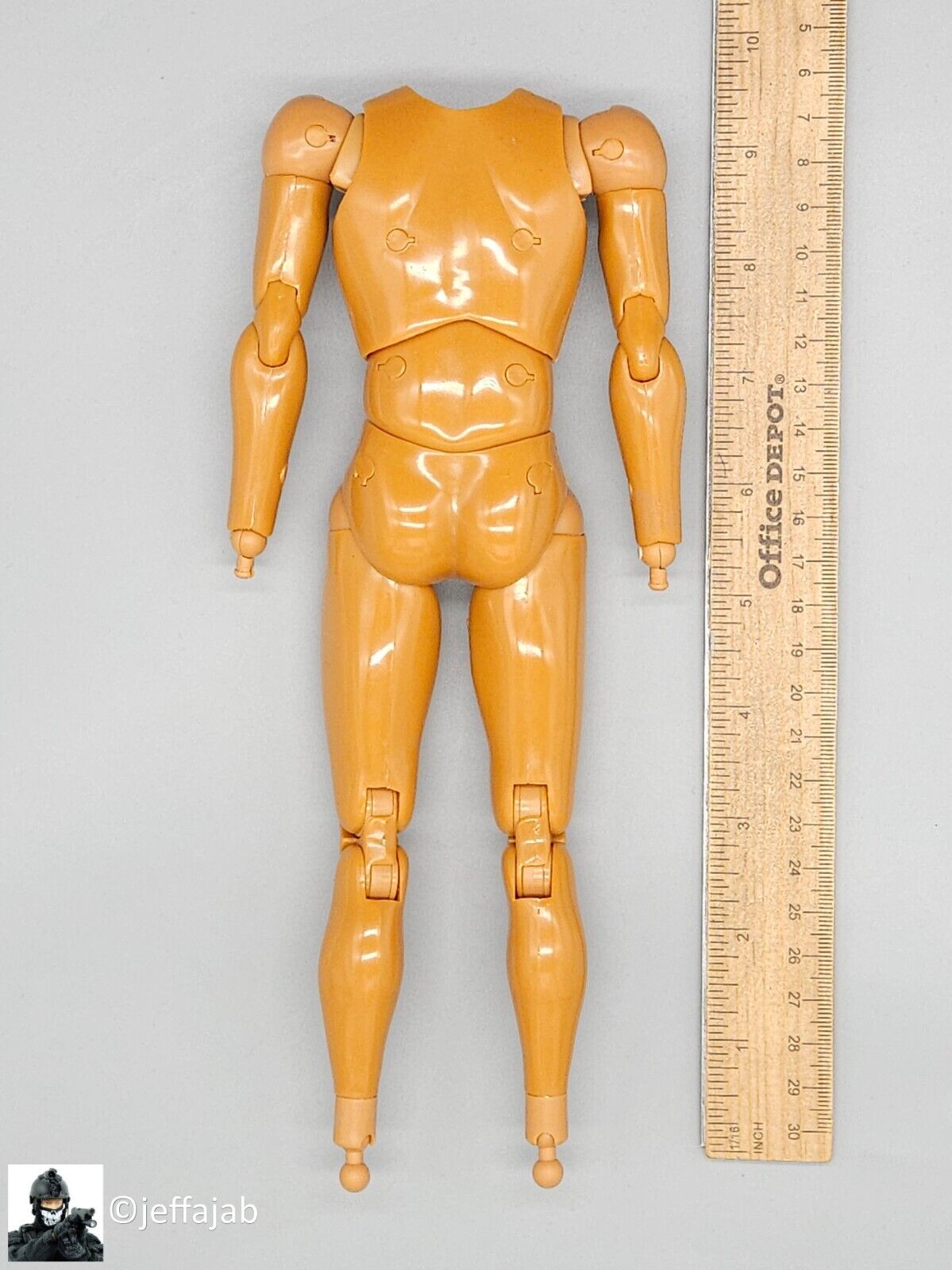 1:6 Hot Toys USMC Operation Iraqi Freedom Sniper Male TrueType Body 12" Figure