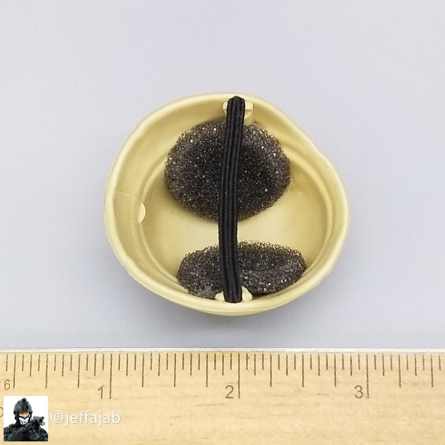 1:6 Hasbro GI Joe Desert Tan PASGT Helmet (Plastic) for 12" Figures