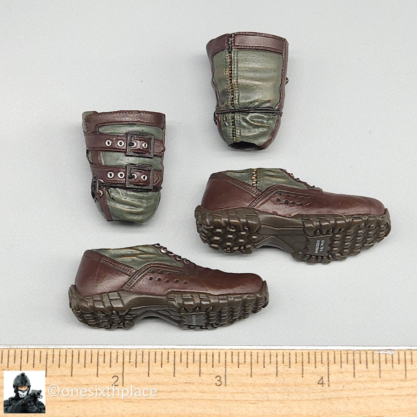 1:6 scale Hot Toys Deadpool 2 Cable Molded Boots for 12" Figures MMS583