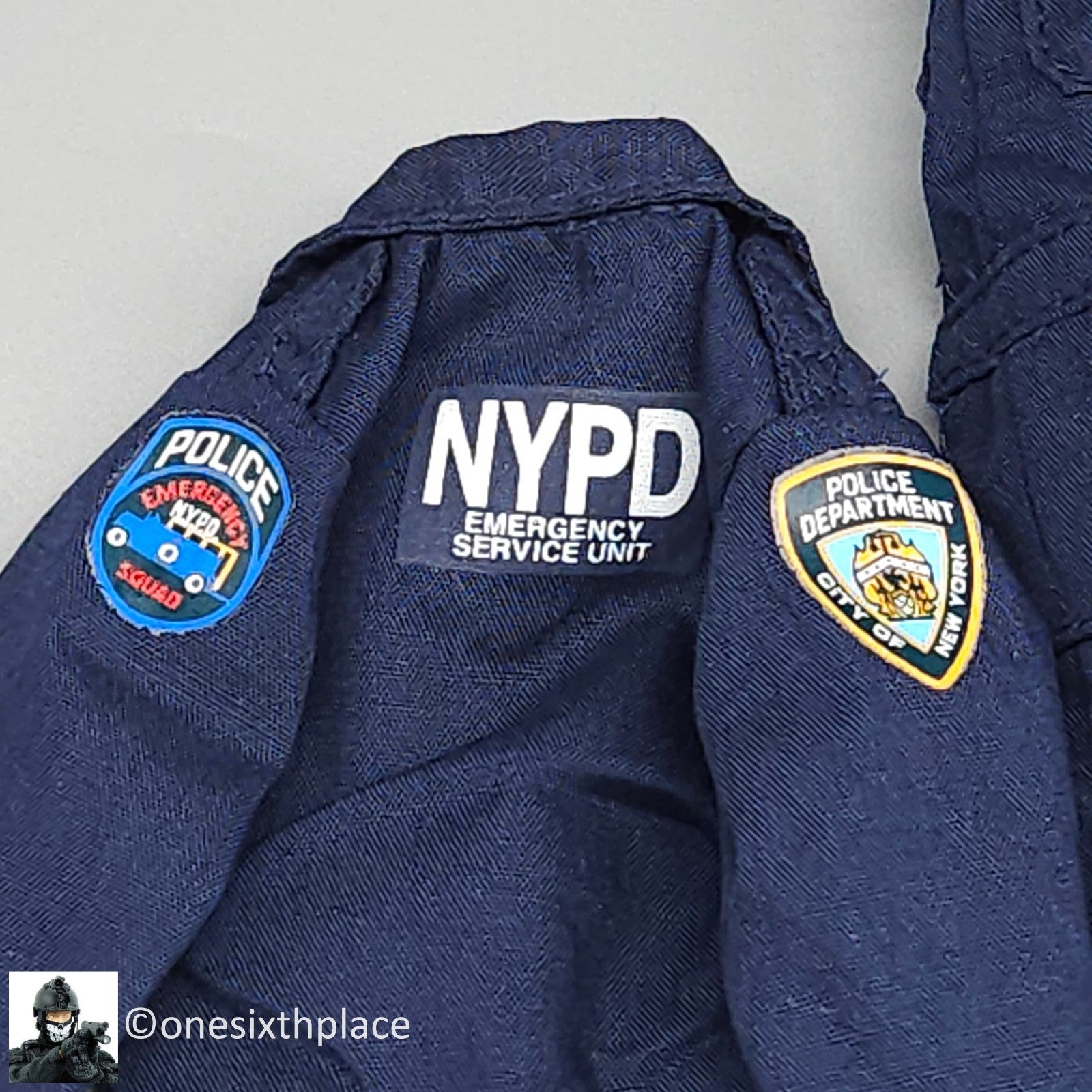 1:6 scale Dragon NYPD ESU Sniper Winona Female Uniform for 12" Figures