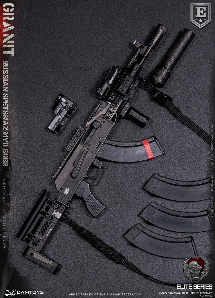 1:6 scale DamToys Russian Spetsnaz MVD SOBR GRANIT SPECIAL VER 12" Figure 78103S