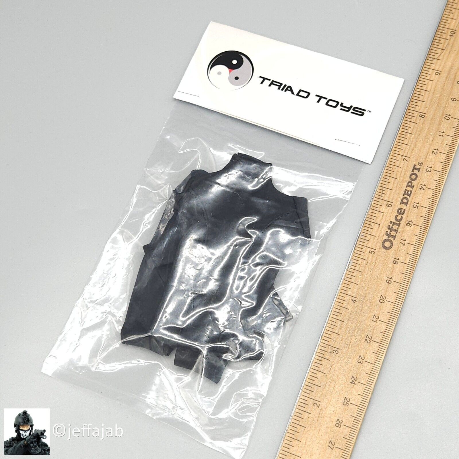 1:6 Triad Toys Female Black Wetsuit 3.0 for 12" Figures