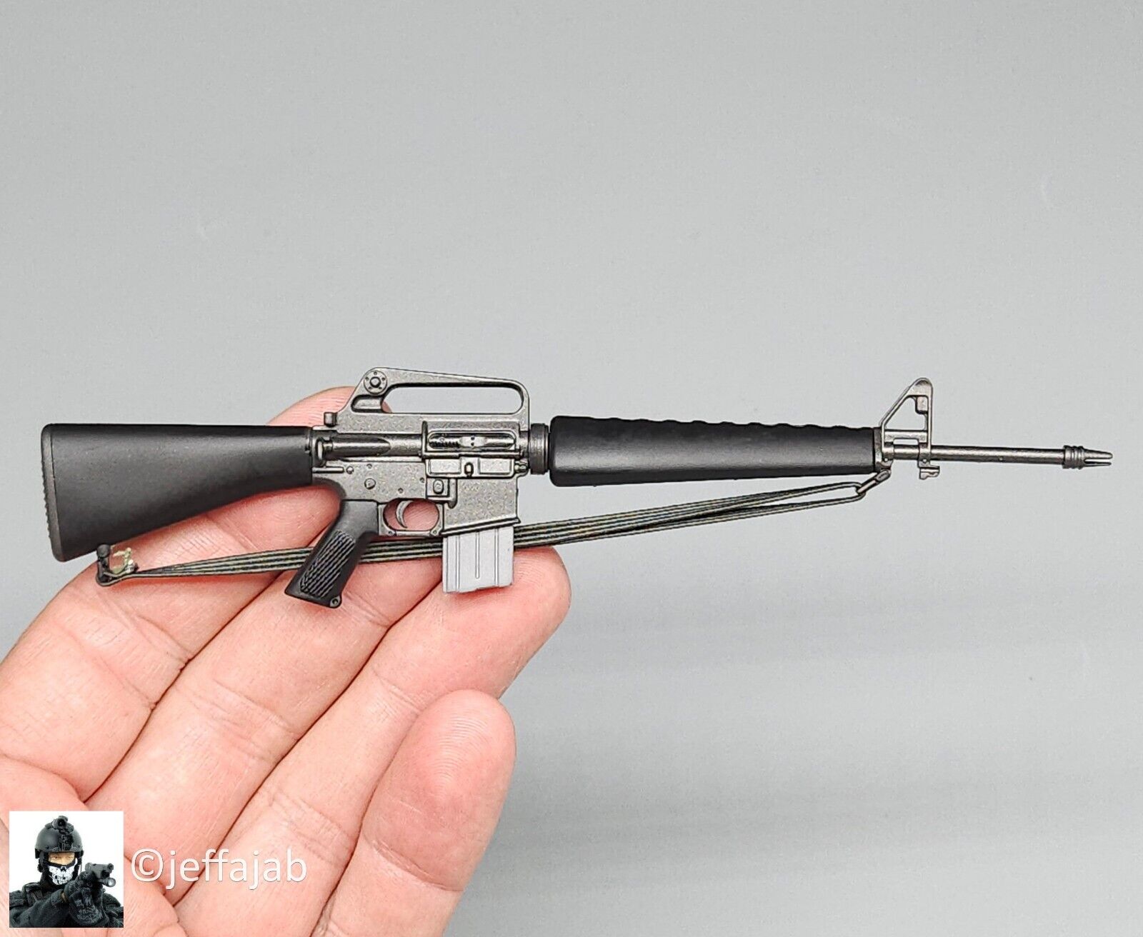 1:6 scale Dragon Vietnam USMC Russell M16 Rifle for 12" Figures