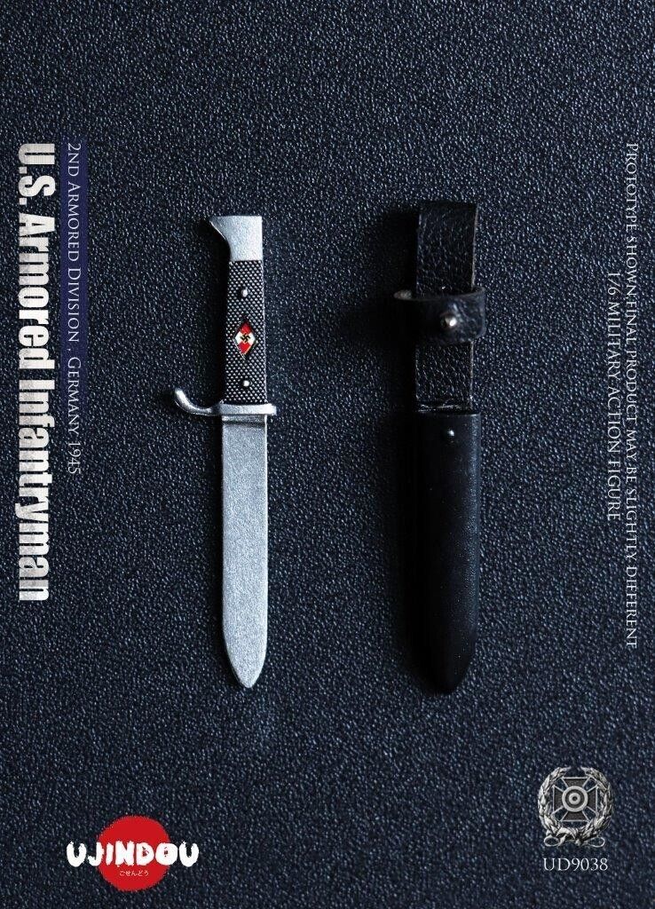 1:6 scale Ujindou WWII US Armored Infantryman Germany 1945 12" Figure UD9038