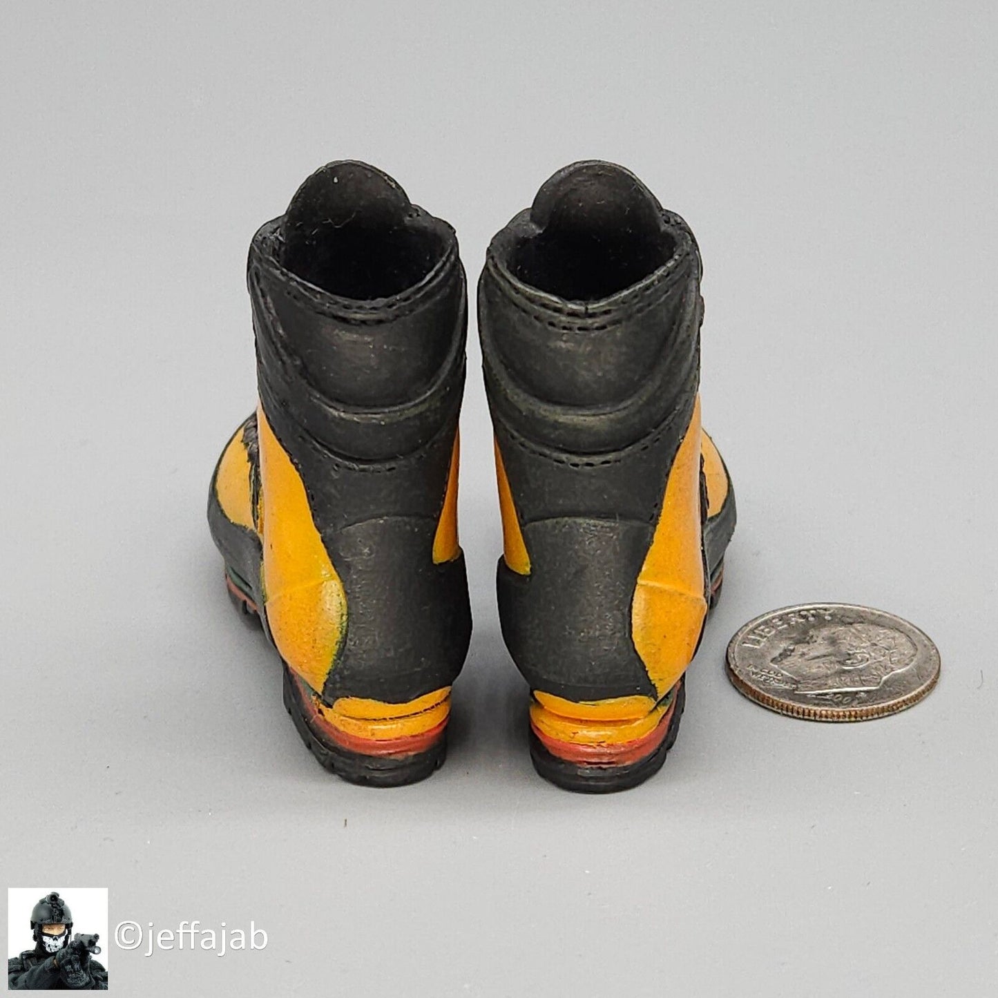 1:6 Hot Toys Special Forces Mountain Ops Sniper Cold Weather Boots  12" Figure