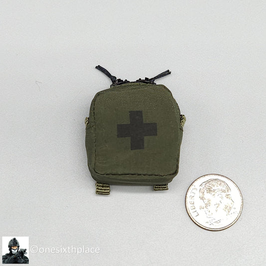 1:6 Easy & Simple Delta Force Chronology 2006 Green Medic Pouch for 12" Figures