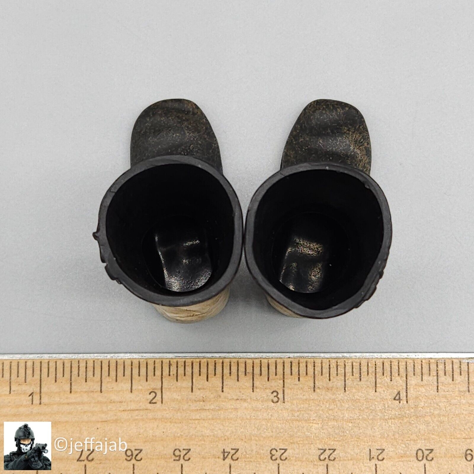 1:6 scale Sideshow Civil War Union Zouave Infantry Boots for 12" Figure