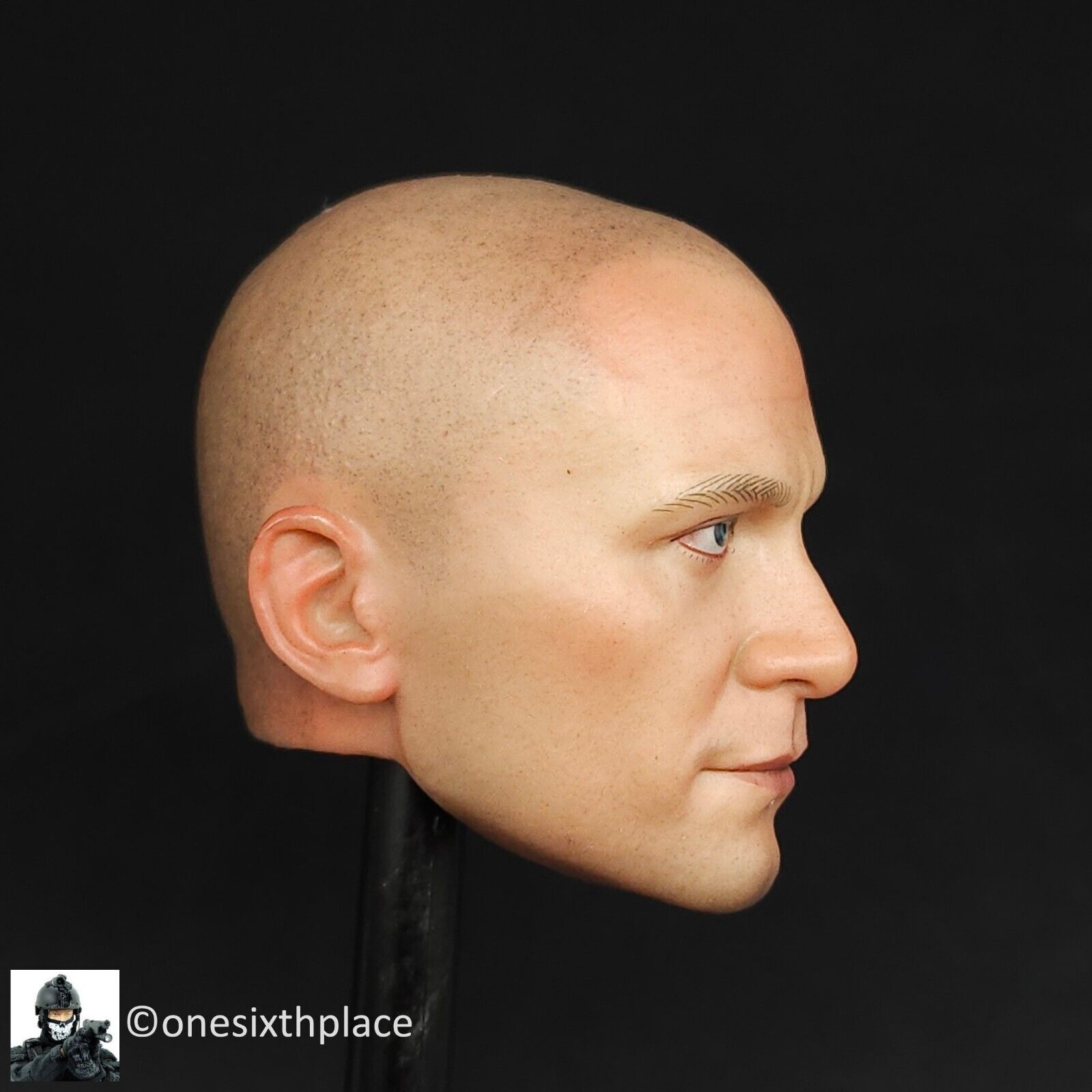 1:6 Soldier Story US Army Pilot Aircrew Male Head Sculpt for 12" Figures