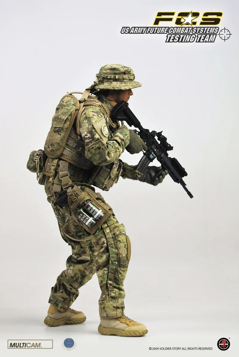 1:6 scale Soldier Story US Army FCS Testing Team Multicam Version 12" Figure