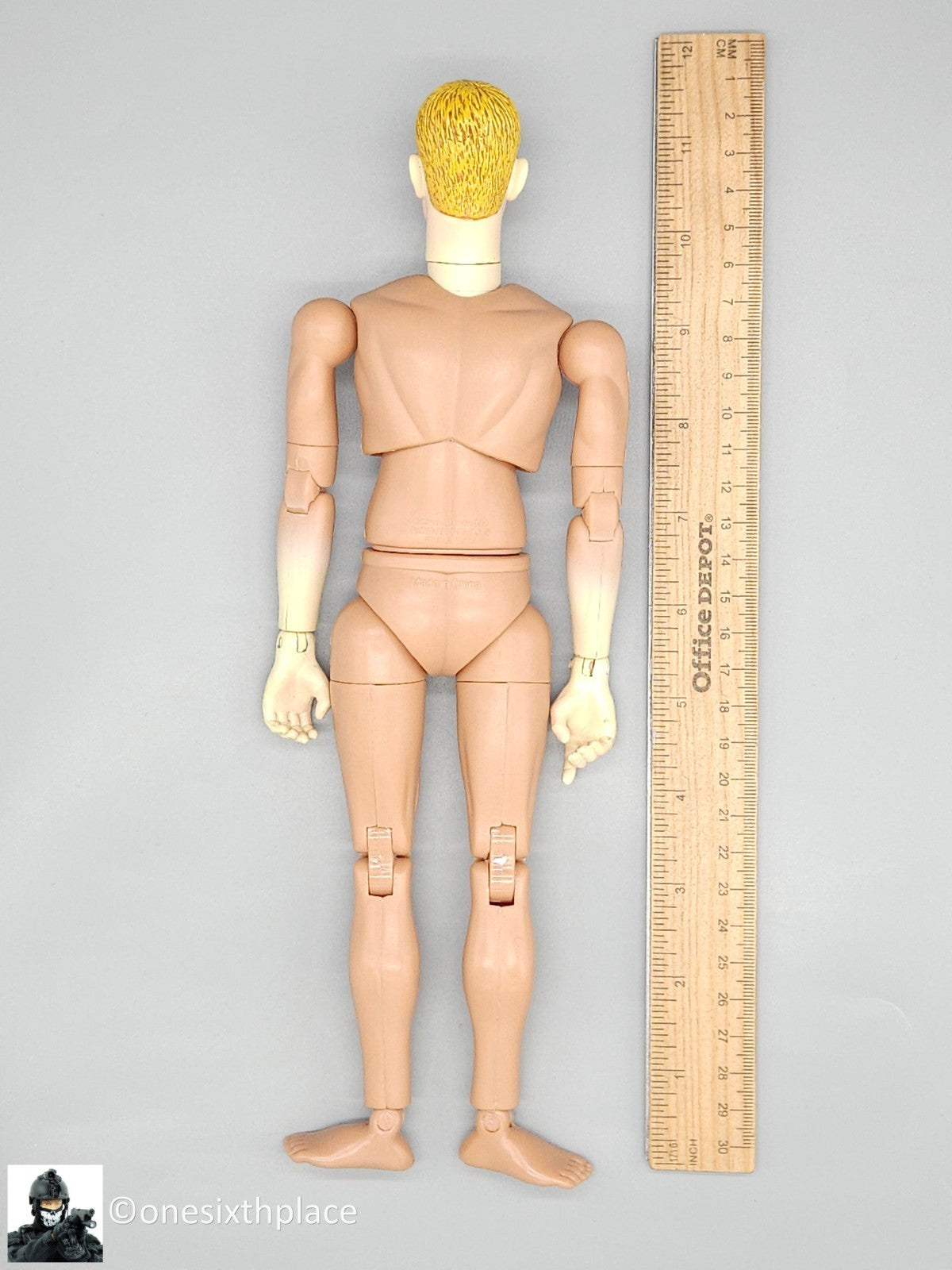 1:6 scale BBI British Royal Marines Allen Male G1 Body Head & Hands 12" Figure