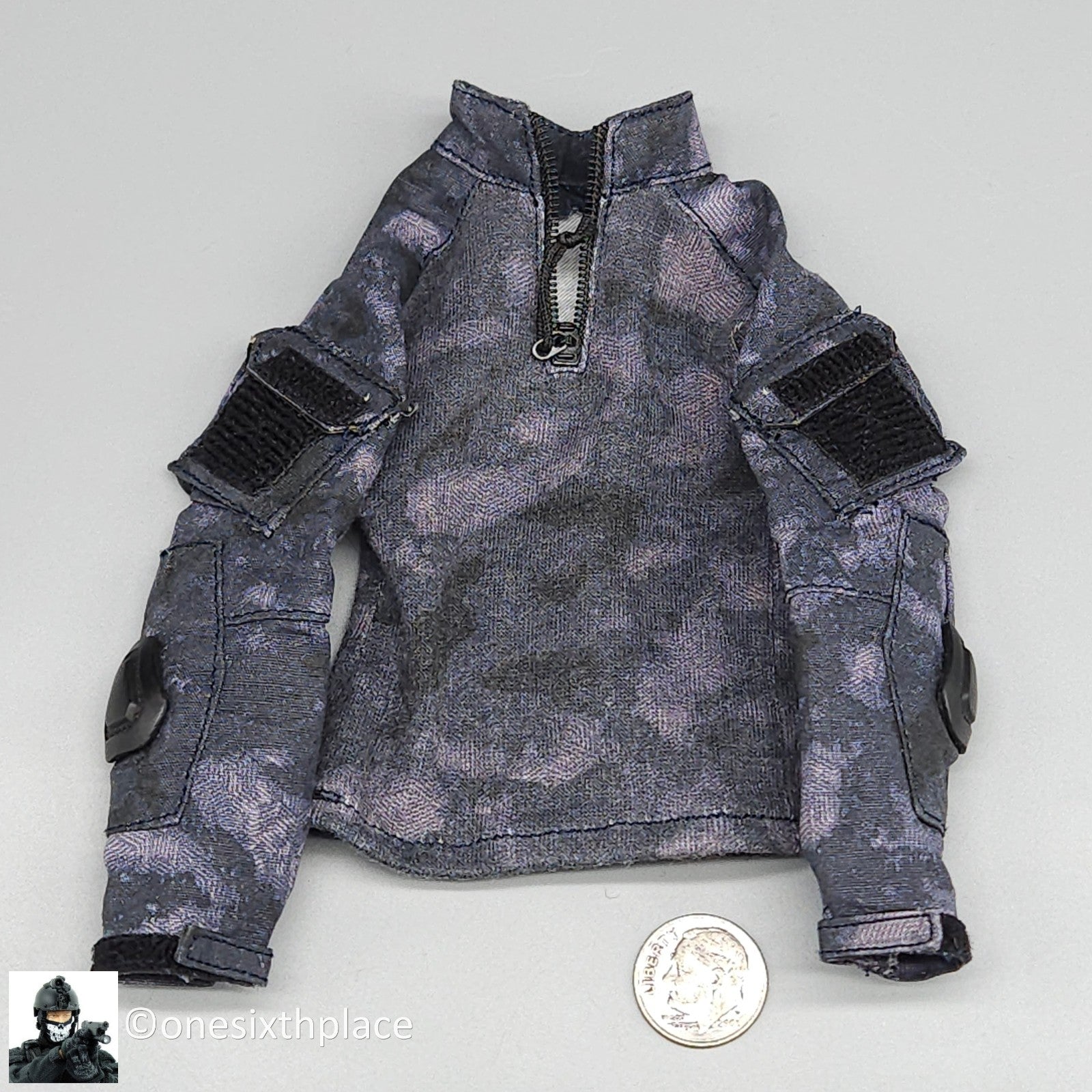 1:6 DamToys Operation Red Sea PLA Navy Corpsman Night Camo Shirt for 12" Figures