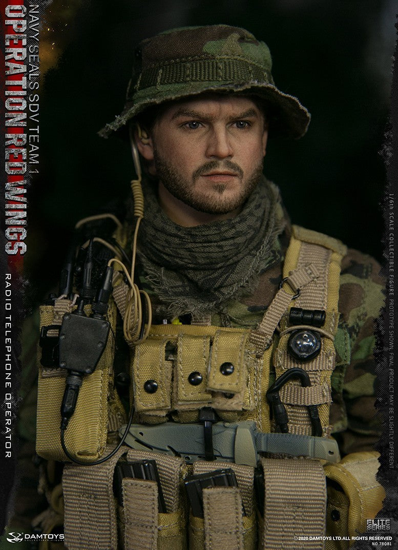 1:6 scale DamToys Navy SEAL Operation Red Wings Radio Operator Shemagh Scarf