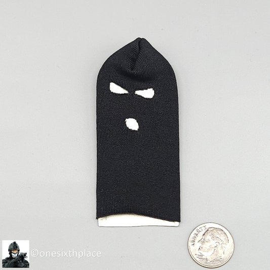1:6 scale Dragon Black 3 Hole Balaclava Mask for 12" Figures Russian