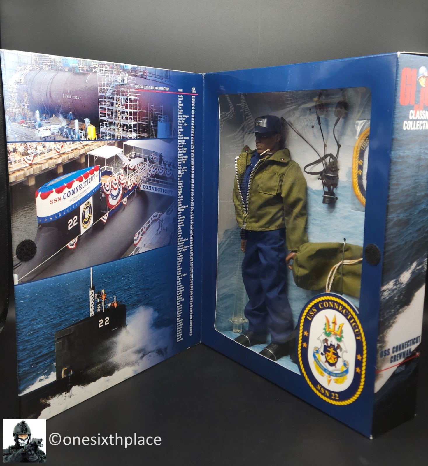 1:6 Hasbro GI Joe USS Connecticut Crewman Seawolf Commemorative Edition AA Body
