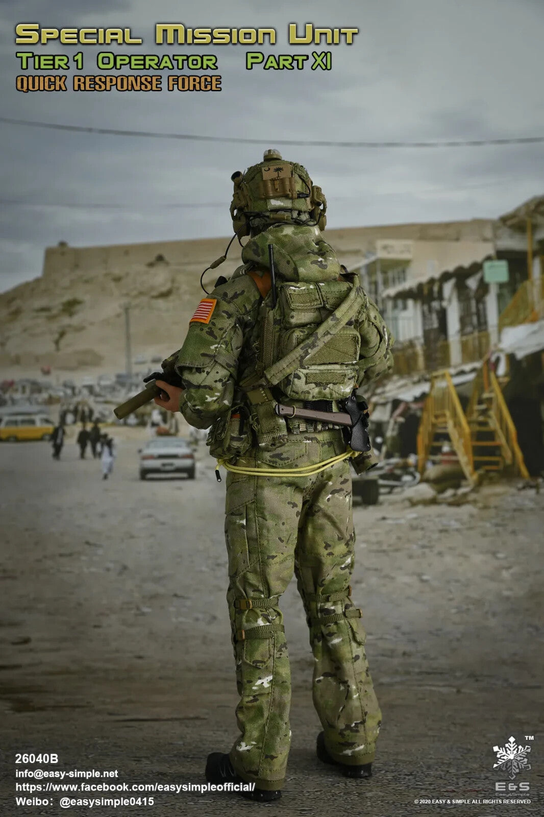 1:6 Easy & Simple Quick Response Force Retention Rope Lanyard for 12" Figures