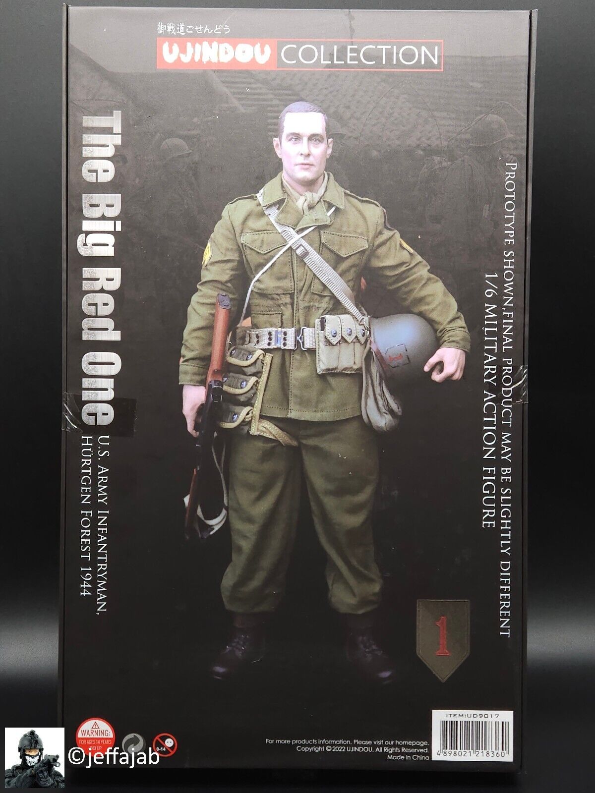 1:6 scale Ujindou The Big Red One US Army Infantryman Hürtgen Forest 1944 Figure